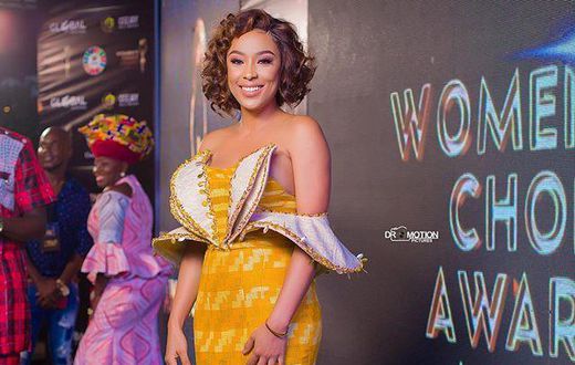 Ghanaian actress, Nikki Samonas steals attention on the red carpet.