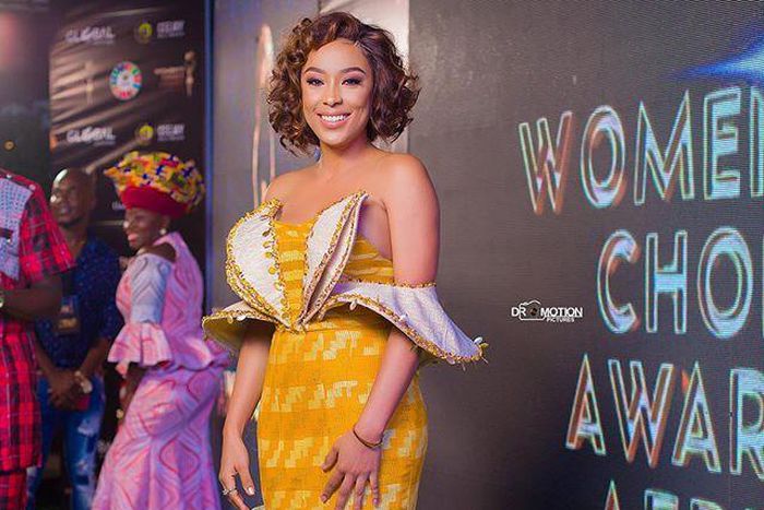 Ghanaian actress, Nikki Samonas steals attention on the red carpet.