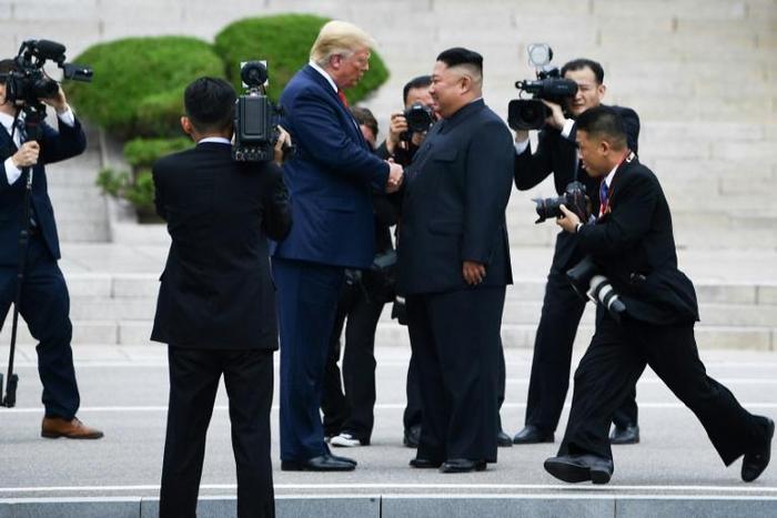 An impromptu meeting between US President Donald Trump and North Korean leader Kim Jong Un produced an agreement to continue denuclearization talks