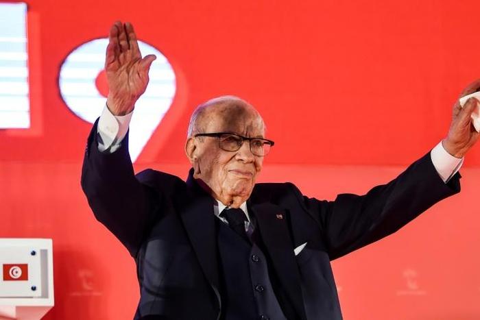 Beji Caid Essebsi is Tunisia's first democratically elected president
