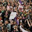 The women are marching under the hahstag #NoMeCuidanMeViolan, or #TheyDontProtectMeTheyRapeMe