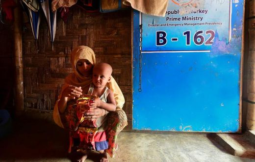 Ahmad Shah turned two on Sunday -- the second anniversary of the mass exodus of some 740,000 Rohingya who fled a brutal military crackdown in Myanmar's western Rakhine state