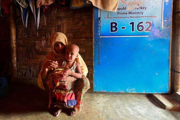Ahmad Shah turned two on Sunday -- the second anniversary of the mass exodus of some 740,000 Rohingya who fled a brutal military crackdown in Myanmar's western Rakhine state