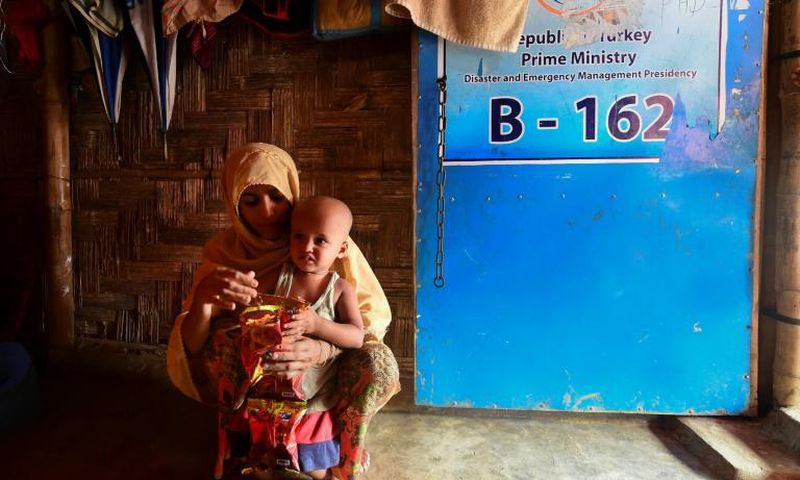 Ahmad Shah turned two on Sunday -- the second anniversary of the mass exodus of some 740,000 Rohingya who fled a brutal military crackdown in Myanmar's western Rakhine state
