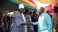 Nana Addo with Lawra naa