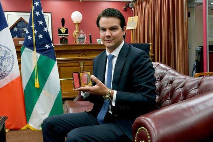 It is Jacob Hays, and his image is the first in a long series of framed portraits of the department’s police chiefs.