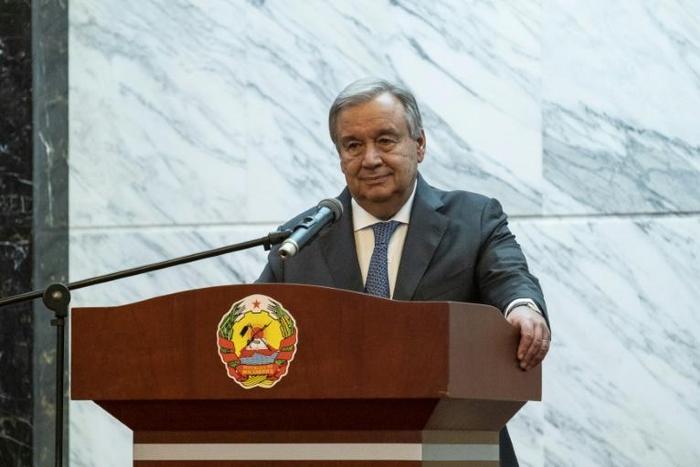 Guterres said Mozambique did not contribute to global warming but was a victim of climate change