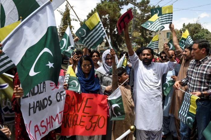 India's Kashmir move has caused outrage in Pakistan, and protests are happening daily