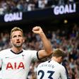 Flying start: Harry Kane scored twice on the opening weekend of the season for Tottenham