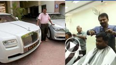 Billionaire who made wealth from late father’s small barbershop explains why he’ll not quit barbering (video)