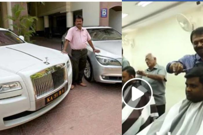 Billionaire who made wealth from late father’s small barbershop explains why he’ll not quit barbering (video)