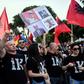 Albanian opposition supporters converged on the government headquarters last week after the ruling Socialists voted down a move by President Ilir Meta to scrap local elections