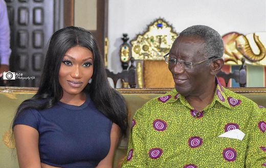 Wendy Shay and Ex-President Kufuor