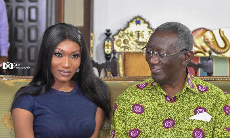 Wendy Shay and Ex-President Kufuor