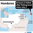Ninety-one people were aboard the boat, the 70-tonne "Wallie," when it set sail from Cabo Gracias a Dios in Honduras