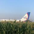 The Ural Airlines A321, carrying 226 passengers and seven crew, came down in a corn field