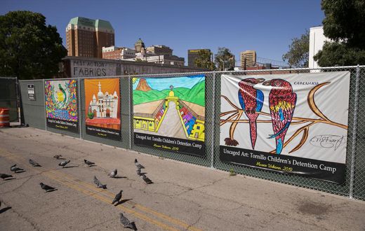 Border Children and Crayons of Solace