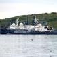 An unidentified submarine seen in the city of Severomorsk, in Russia, on July 2