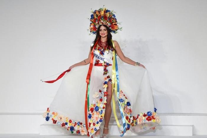 "A woman is a person, not a brand," said the organisation Insight LGBTQ. Shown here is Nina Goryniuk, Miss Ukraine 2015
