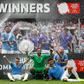 Manchester City celebrate after beating Liverpool in the Community Shield