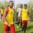 Black Stars arrival at the venue for today’s friendly match against Namibia
