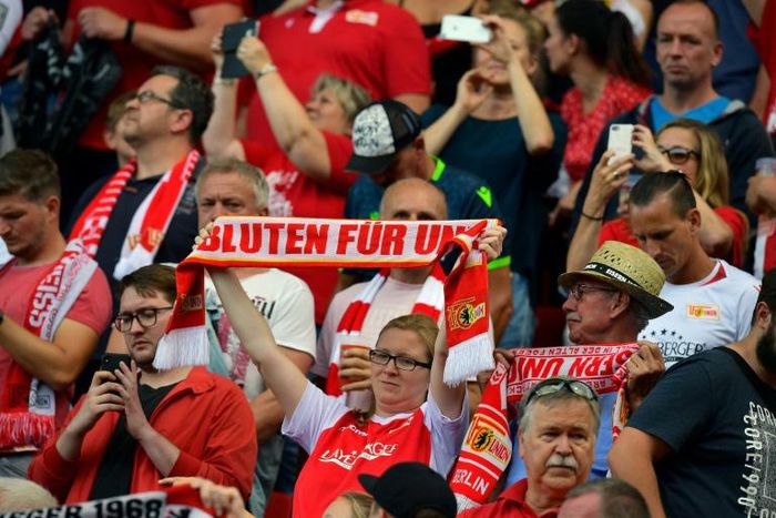 Union Berlin's fans protested against RB Leipzig's ownership with a silent opening quarter of an hour