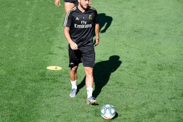Belgian forward Eden Hazard faces a wait for his Real league debut owing to a thigh strain