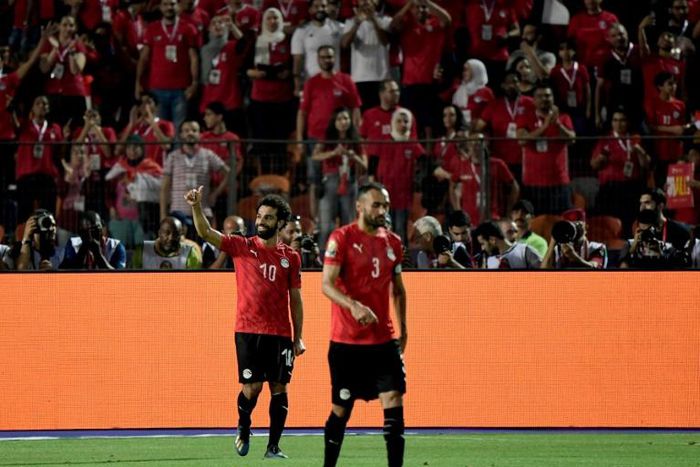 Mohamed Salah got his account up and running as Egypt made it two wins from two