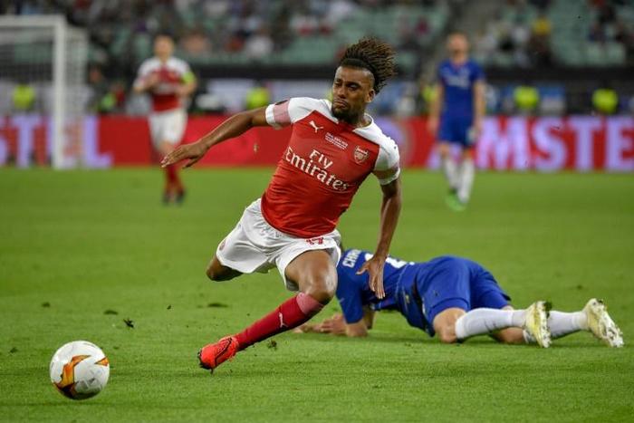 Iwobi played for Arsenal in last season's Europa League final loss to Chelsea