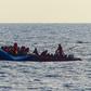 The new European Commission head wants more EU countries to take in their fair share of arrivals and process applications so as to spread the burden; pictured a migrant rescue by NGO Sea-Eye off Libya