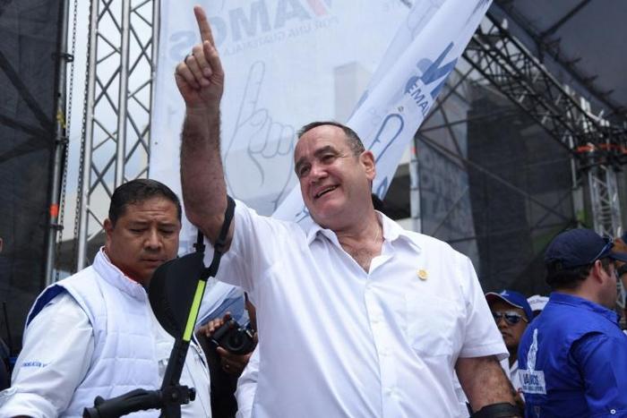 Conservative Alejandro Giammattei is favored to win the election over former first lady Sandra Torres