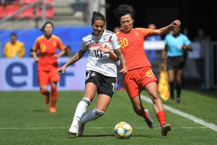 Germany's Dzsenifer Marozsan picked up a foot injury in her side's win over China on Saturday