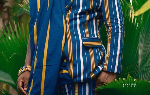Sarkodie celebrates his birthday with dope African print apparel