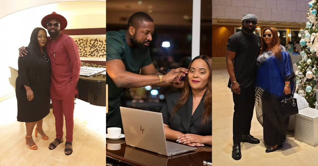 Elikem with Queen Dee
