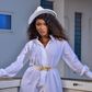 Wendy Shay stuns in white