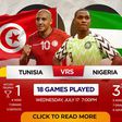 TUNISIA VS NIGERIA Web