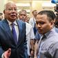 Malaysia's former prime minister Najib Razak arrives at the Kuala Lumpur High Court during an earlier appearance