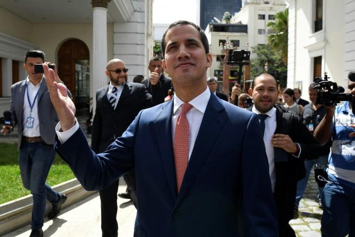 Venezuelan opposition leader Juan Guaido says the Maduro regime would isolate itself even more if it carried out a threat to bring forward parliamentary elections