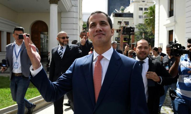 Venezuelan opposition leader Juan Guaido says the Maduro regime would isolate itself even more if it carried out a threat to bring forward parliamentary elections