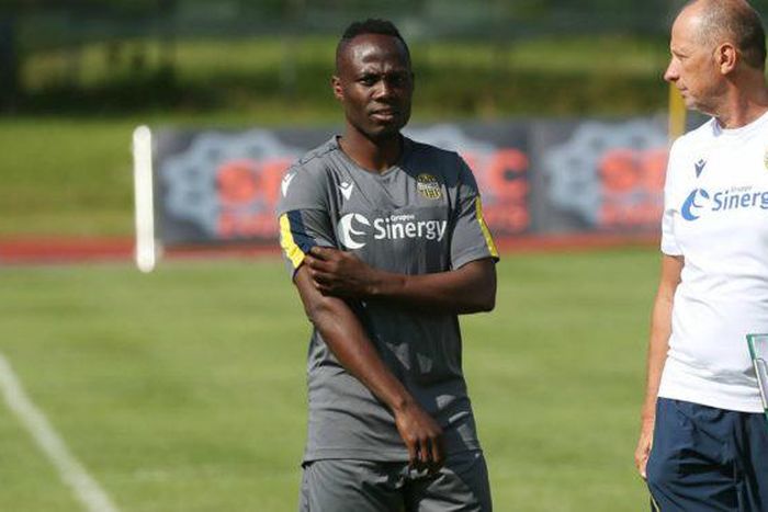 Badu trains for the first time with new club Hellas Verona
