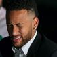 Neymar after leaving a court where he testified on a sexual assault case
