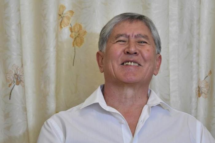 Former Kyrgyz president Almazbek Atambayevne stands accused of making illegal land purchases and of corruption.