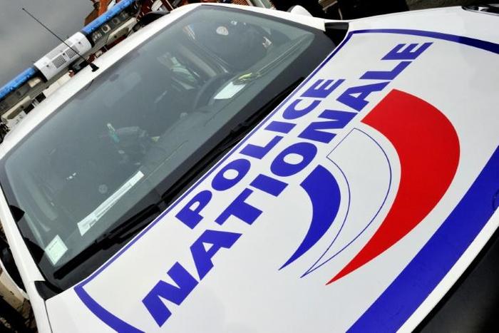 Two children aged six and seven were unhurt and sat in the back seat of the car