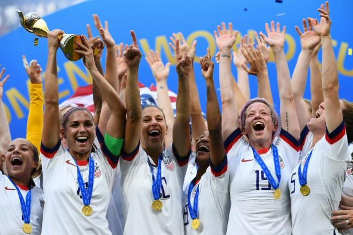 The USA won this year's women's World Cup in France. Belgium has become the 10th country to express an interest in hosting an expanded 32-team tournament in 2023