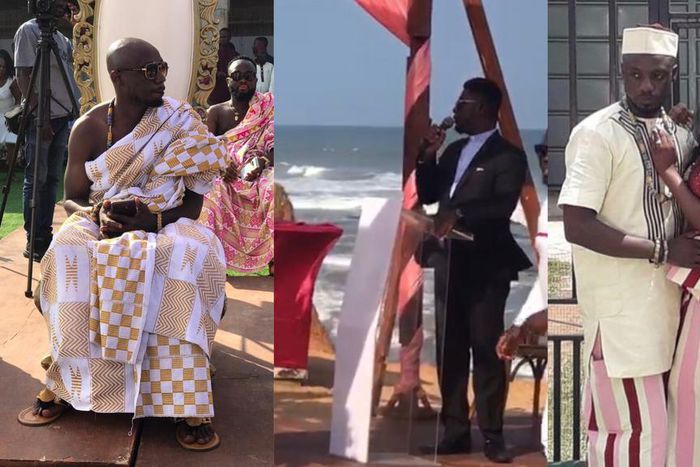 Ghanaian Blogger weds Victoria Lebene at the beach