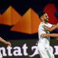 Riyad Mahrez celebrates scoring
