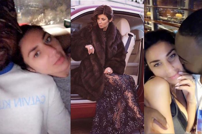 Fred Nuamah kissing a new woman