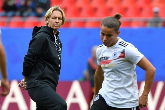 Germany's coach Martina Voss-Tecklenburg is concerned that a semi-final place may not be enough for her team to secure Olympic qualification