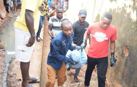 Woman found dead in gutter at Agormanya