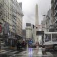 View of downtown Buenos Aires on June 16, 2019 during a massive power cut